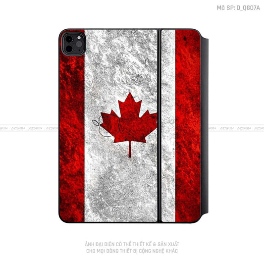 Dán Skin Magic Keyboard Hình Quốc Gia | D_QG07A