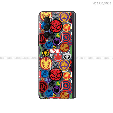 Dán Skin Galaxy Z Fold3 Hình Sticker | D_STK12