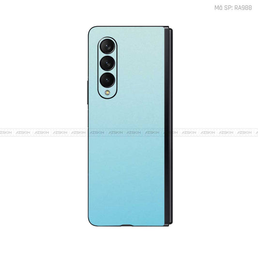 Dán Skin 3M/Oracal Galaxy Z Fold3 Chuyển Màu Xanh Dương | RA988