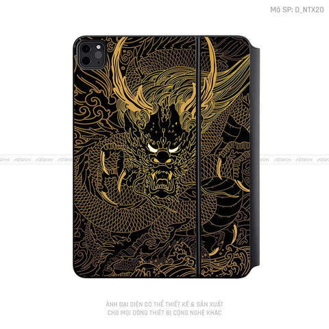 Dán Skin Magic Keyboard Hình Tattoo | D_NTX20