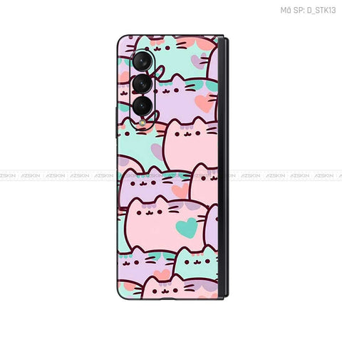 Dán Skin Galaxy Z Fold3 Hình Sticker | D_STK13