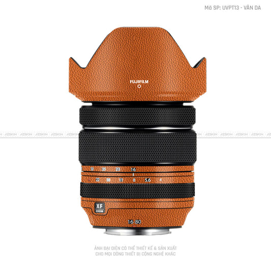 Dán Skin Ống Kính Fujifilm Vân Da Cam | UVPT13