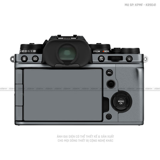 Dán Skin Máy Ảnh Fujifilm Đổi Màu Xám Xi | K89041
