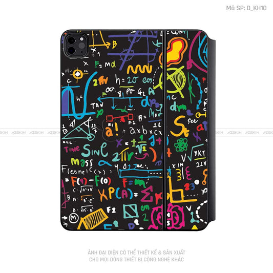 Dán Skin Magic Keyboard Hình Khoa Học | D_KH10