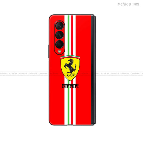 Dán Skin Galaxy Z Fold3 Hình Ferrari | D_TH13