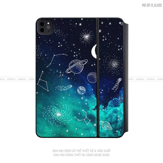 Dán Skin Magic Keyboard Hình Galaxy - Space | D_GLX02