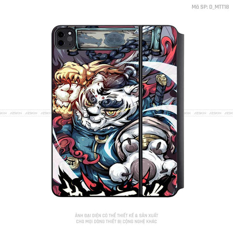 Dán Skin Magic Keyboard Hình Mèo Thần Tài | D_MTT18