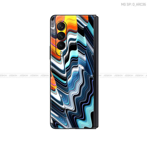 Dán Skin Galaxy Z Fold4 Hình Nghệ Thuật Arcrylic | D_ARC36