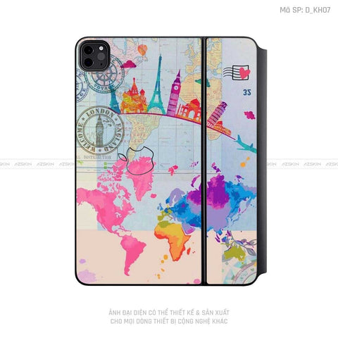 Dán Skin Magic Keyboard Hình Khoa Học | D_KH07