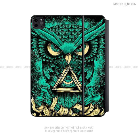 Dán Skin Magic Keyboard Hình Tattoo | D_NTX56