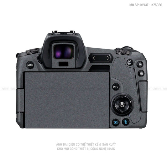 Dán Skin Máy Ảnh Canon Màu Xám | K75320
