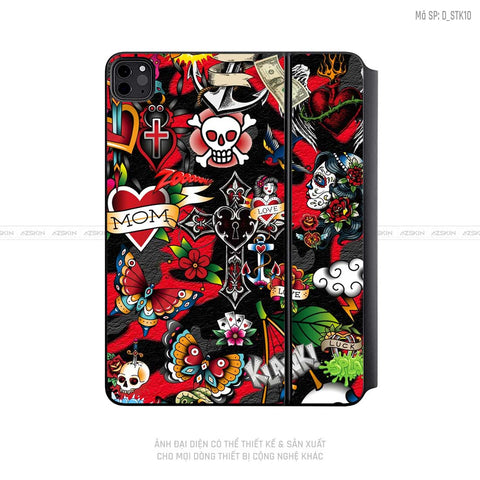 Dán Skin Magic Keyboard Hình Sticker | D_STK10