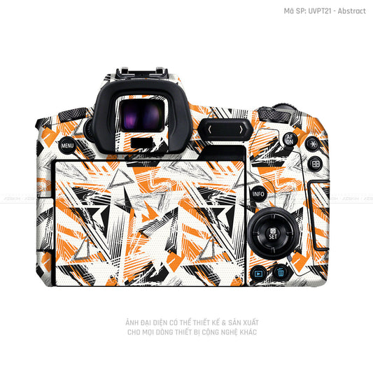 Dán Skin Máy Ảnh Canon Vân Nổi Abstract 01 | UVPT21