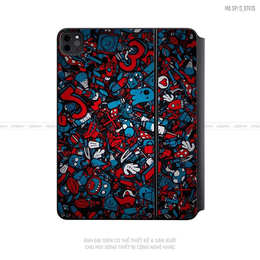 Dán Skin Magic Keyboard Hình Sticker | D_STK15