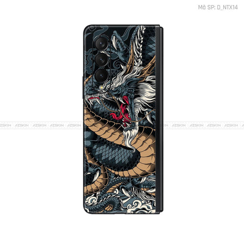 Dán Skin Galaxy Z Fold4 Hình Rồng | D_NTX14