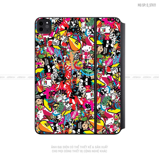 Dán Skin Magic Keyboard Hình Sticker | D_STK11