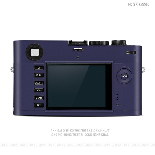 Dán Skin Máy Ảnh Leica Màu Tím | K75565