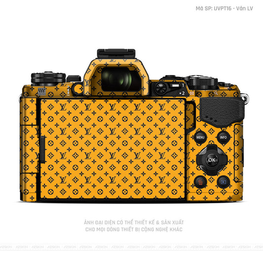 Dán Skin Máy Ảnh Olympus Vân Pattern LV Cam | UVPT16