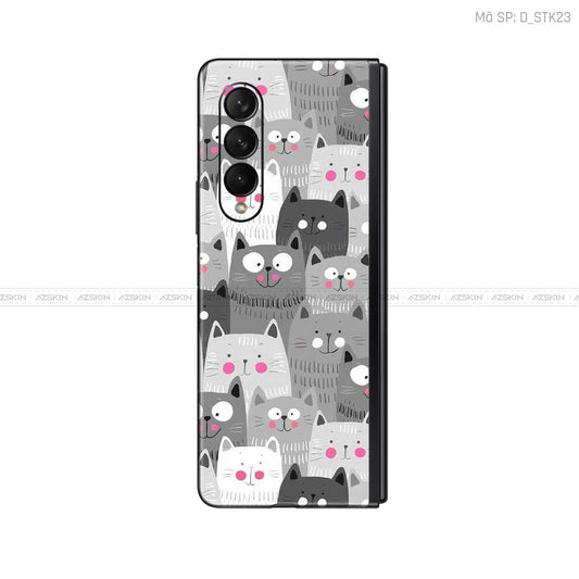 Dán Skin Galaxy Z Fold 5 Hình Sticker | D_STK23