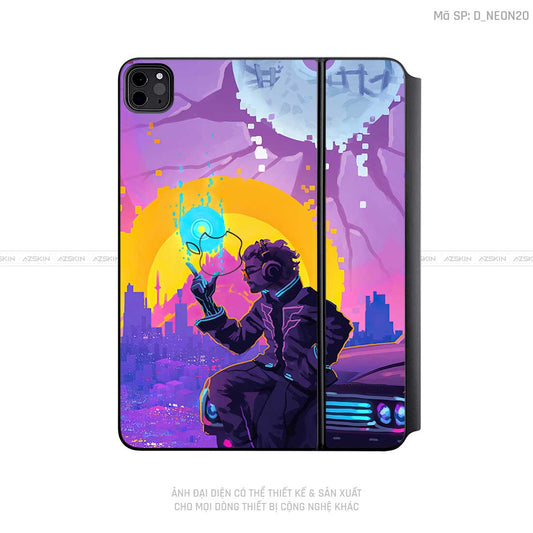 Dán Skin Magic Keyboard Hình Neon | D_NEON20