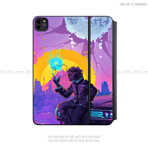 Dán Skin Magic Keyboard Hình Neon | D_NEON20