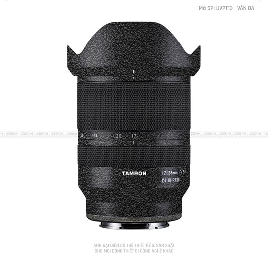 Dán Skin Ống Kính Tamron Vân Da Đen | UVPT13