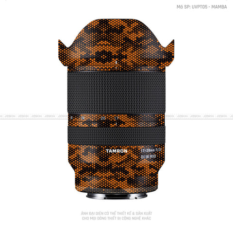 Dán Skin Ống Kính Tamron Vân Nổi Mamba Cam | UVPT05