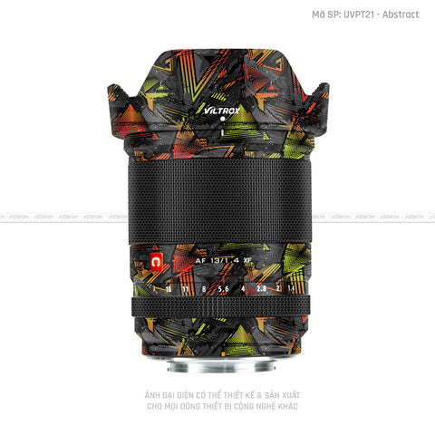 Dán Skin Ống Kính Viltrox Vân Nổi Abstract 03 | UVPT21