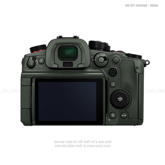 Dán Skin Máy Ảnh Lumix Màu Xanh Midnight | 3M2080 - M206