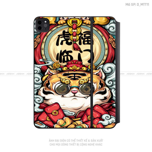 Dán Skin Magic Keyboard Hình Mèo Thần Tài | D_MTT11