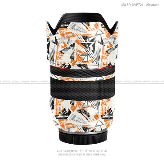 Dán Skin Ống Kính Canon Vân Nổi Abstract 02 | UVPT21