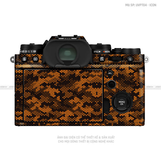 Dán Skin Máy Ảnh Fujifilm Vân Nổi Mamba Cam | UVPT05