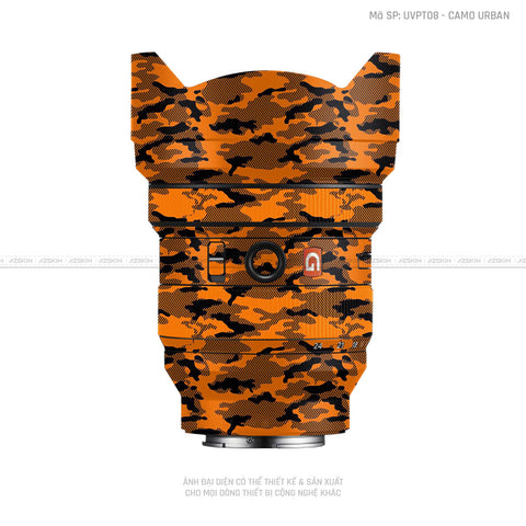 Dán Skin Ống Kính Sony Vân Nổi Camo Urban Cam | UVPT08