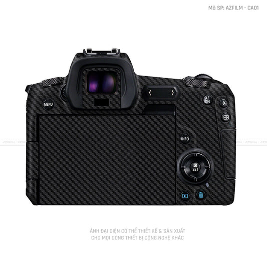 Dán Skin Carbon Black Máy Ảnh Canon | AZFILM - CA01