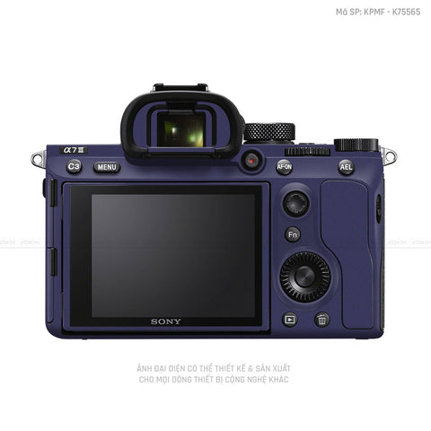 Dán Skin Máy Ảnh Sony Màu Tím | K75565