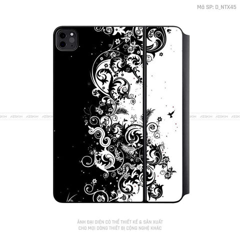 Dán Skin Magic Keyboard Hình Tattoo | D_NTX45