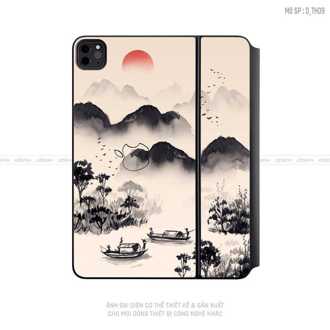 Dán Skin Magic Keyboard Hình Thư Pháp | D_TH09