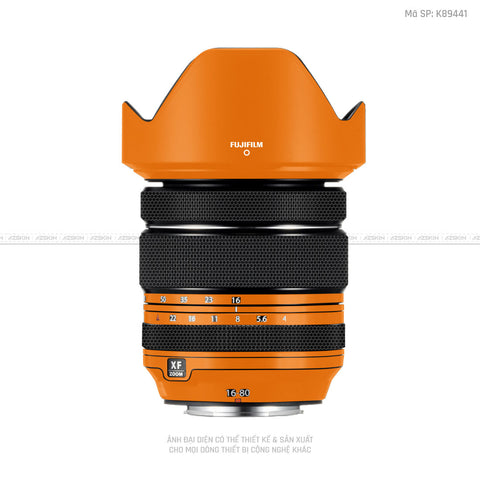 Dán Skin Ống Kính Fujifilm Đổi Màu Cam | K89441