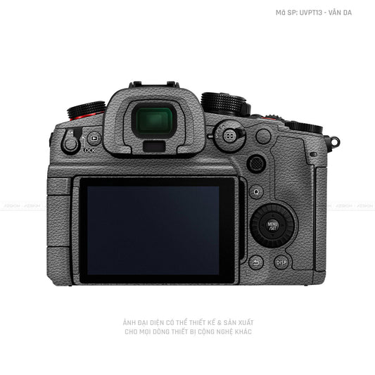 Dán Skin Máy Ảnh Lumix Vân Da Xám | UVPT13