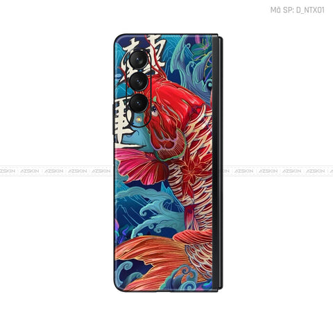 Dán Skin Galaxy Z Fold4 Hình Cá Chép | D_NTX01