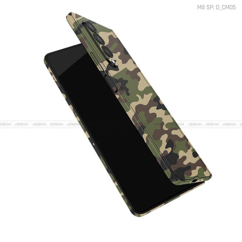Dán Skin Galaxy Z Fold3 Hình Camo | D_CM05