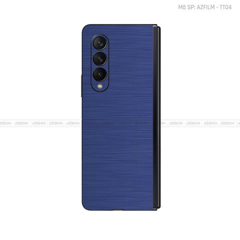 Dán Skin Galaxy Z Fold3 Vân Titan Xước Xanh | AZFILM - TT04