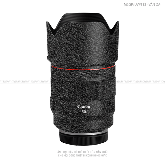 Dán Skin Ống Kính Canon Vân Da Đen | UVPT13