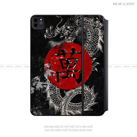 Dán Skin Magic Keyboard Hình Tattoo | D_NTX17