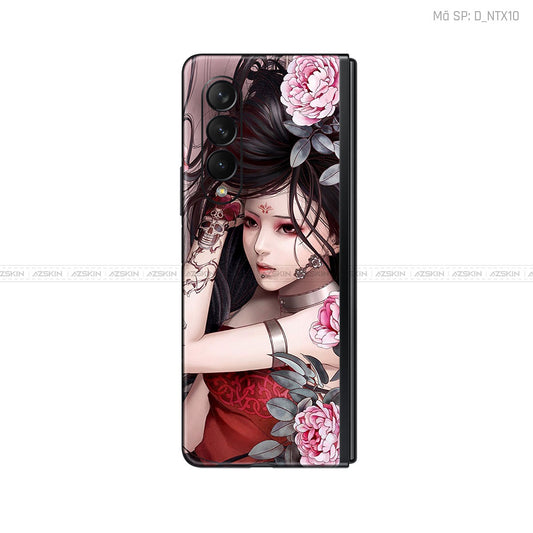 Dán Skin Galaxy Z Fold 7 Hình Tattoo | D_NTX10