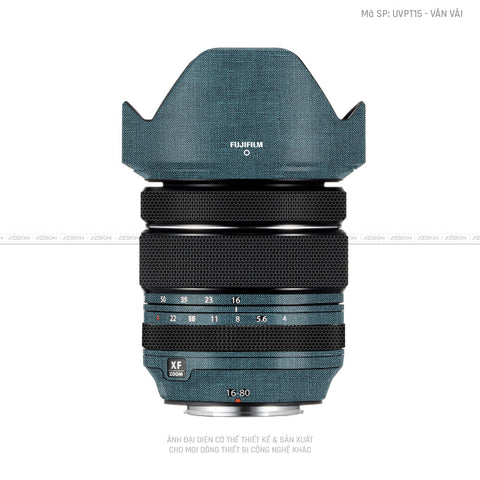 Dán Skin Ống Kính Fujifilm Vân Vải | UVPT15