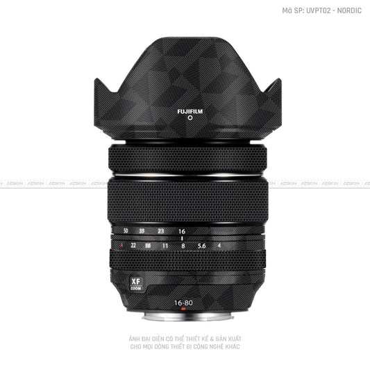 Dán Skin Ống Kính Fujifilm Vân Nổi Nordic | UVPT02