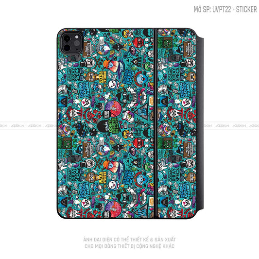 Dán Skin Magic Keyboard Vân Sticker 03 | UVPT22