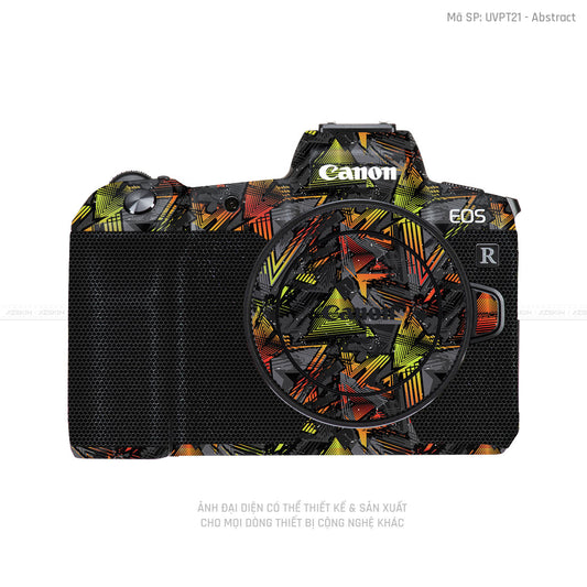 Dán Skin Máy Ảnh Canon Vân Nổi Abstract 03 | UVPT21