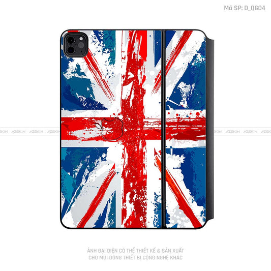 Dán Skin Magic Keyboard Hình Quốc Gia | D_QG04